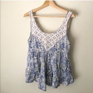 Free People Lace Top
